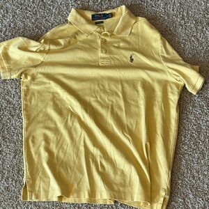 Polo by Ralph Lauren Yellow Classic Fit Polo Shirt size M